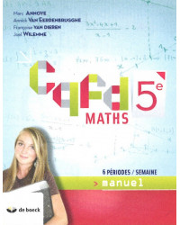 CQFD Maths 5 - Manuel - 6 heures par semaine